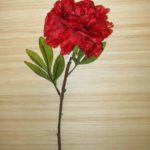 Peony Large 'Red' Artificial Silk Flowers Pack x 12 Stems Deal !
