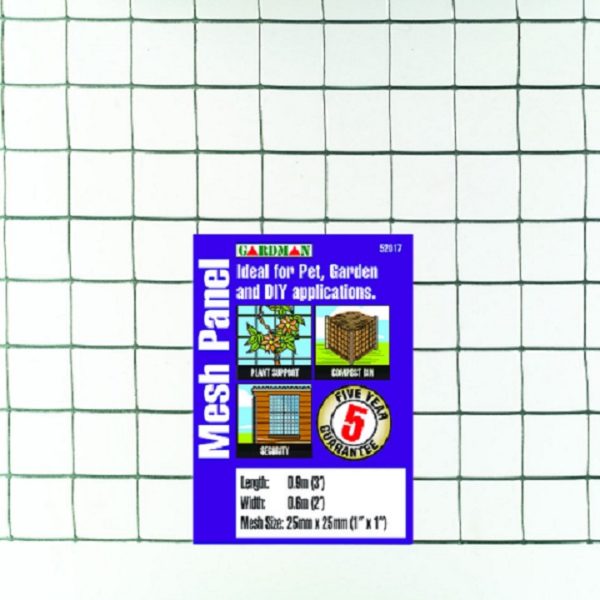 Gardman 25mm Cage & Aviary Mesh Panel (52017) Bulk Buy Pack 10 Panels