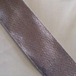 10yd Roll 'Silver Metallic' Fabric Wire Edge Christmas Ribbon 2.5" Wide