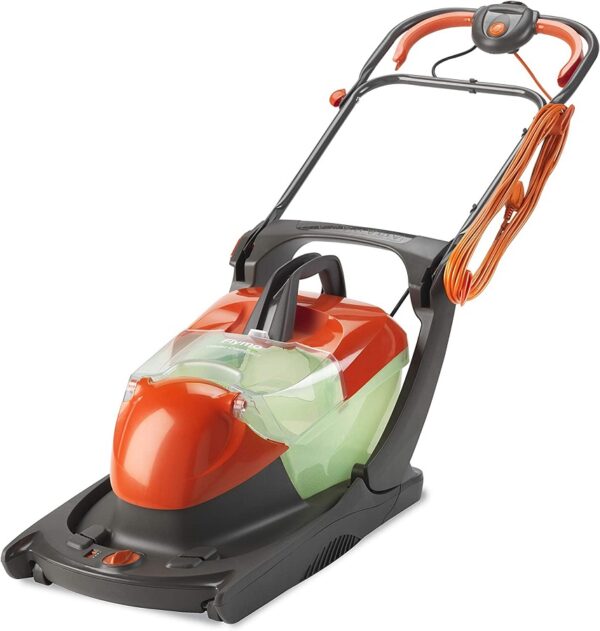 Flymo Glider Compact 330AX Electric Hover Collect Lawn Mower - 1700W, 33cm