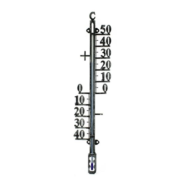 Plantpak Metal Filigree 41cm Garden Thermometer