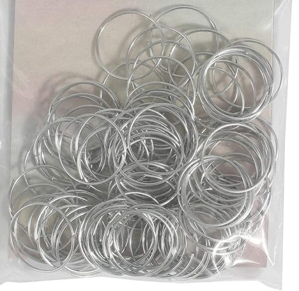 Zinc Coated Plant Rings Pack 100 Tildenet