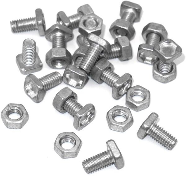Greenhouse Cruciform Head Nuts and Bolts Pack x10 Tildenet
