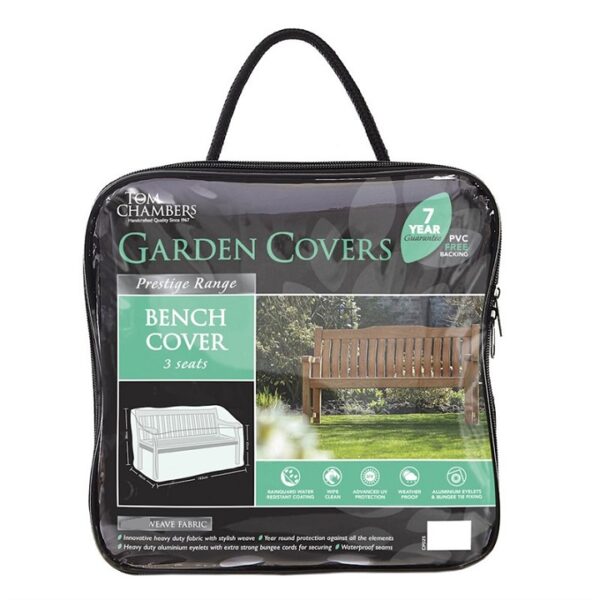 Tom Chambers 3 Seat Bench Cover - Prestige Grey CP025