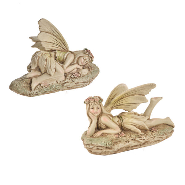 Daydreaming Fairy's 18cm Ornaments/ Figurines Set x2