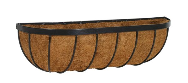 Gardman 30" (75cm) Georgian Black Wall Trough / Window Box