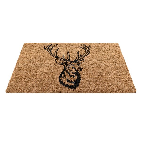 Stag Design Coir Doormat Indoor / Outdoor Gardman