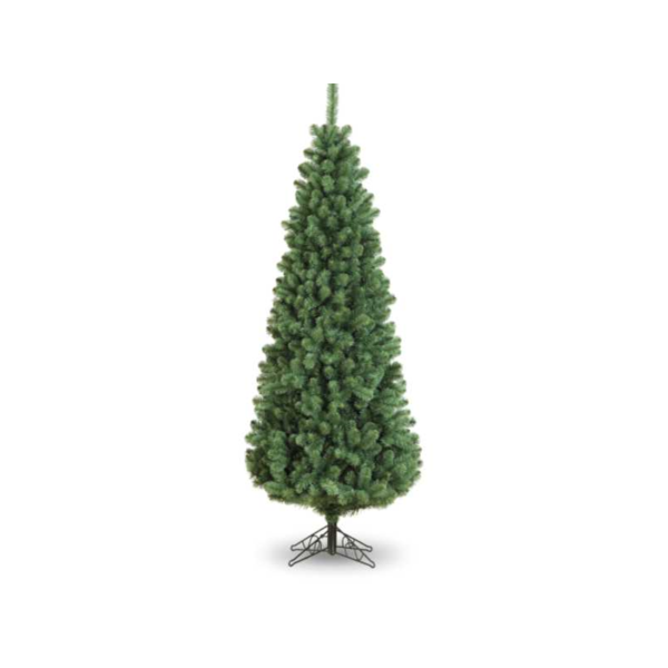 7' Slim Blue/Green Glacier Pine Artificial Christmas Tree Swift