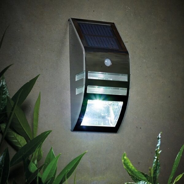 Gardman Dual Power Black Nickel Wall Light L22132