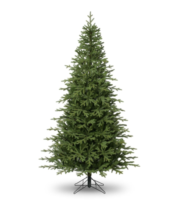 6ft Green Hemlock Artificial Christmas Tree PE & PVC Mixed Realistic Pine