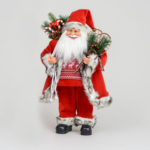 60cm Tall Traditional Santa figure / Figurine 'Red' Christmas Decoration