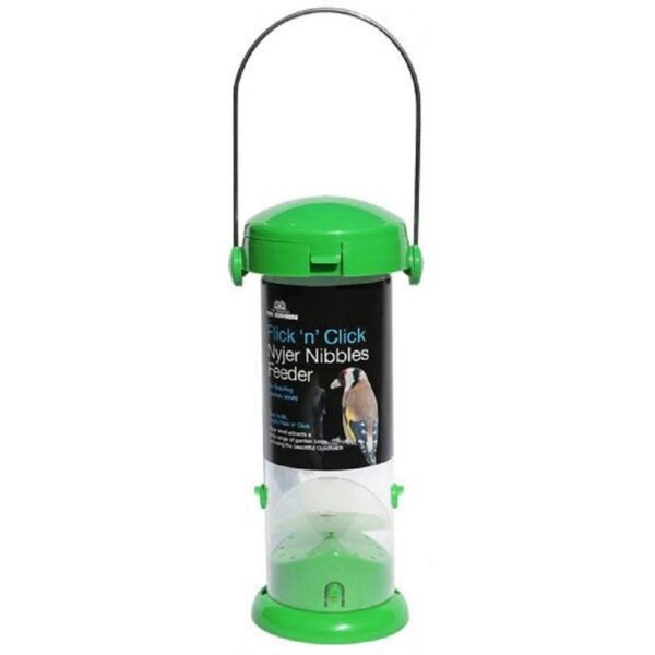 Flick 'n' Click Nyjer Seed Feeder Tom Chambers CS045