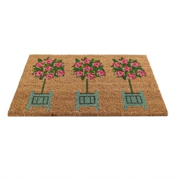 Gardman 'Rose Tree' Printed Coir Door Mat 82673