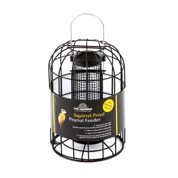 Tom Chambers Squirrel Proof Cage Peanut Feeder