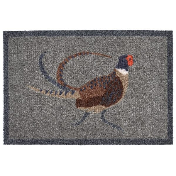 Pheasant Washable Door Mat Brown Gardman H&G