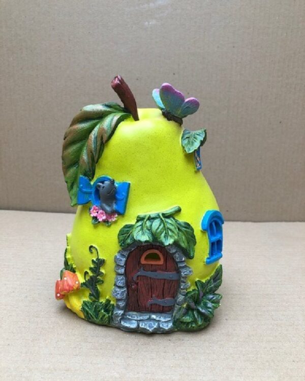 Solar Pear Design Fairy House Garden Lighting