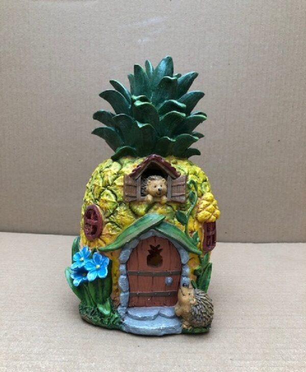 Solar Pineapple Design Fairy House Garden Lighting