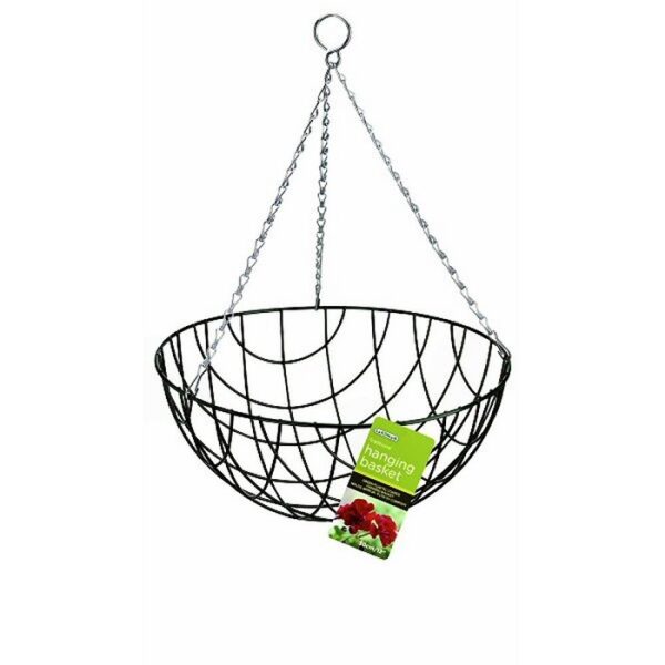 Gardman Traditional Wire Hanging Basket 14in