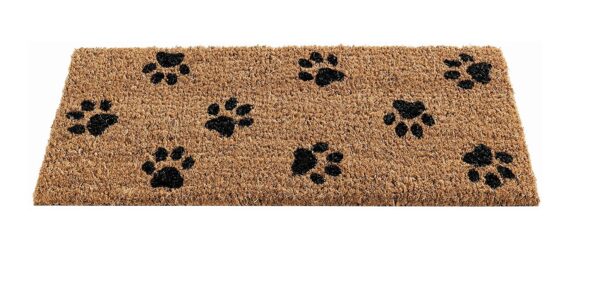Gardman 82490 Paw Design Insert Doormat Coir / PVC Backing