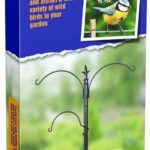Decorative Wild Bird Feeding Station - Black Gardman A04389