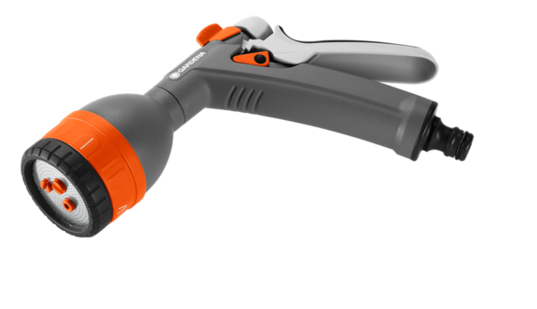 Gardena Multi Pattern Spray Gun Garden Hose Fitting 18343-20