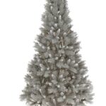 Premier 7ft Deluxe Silver Tipped Fir Artificial Christmas Tree