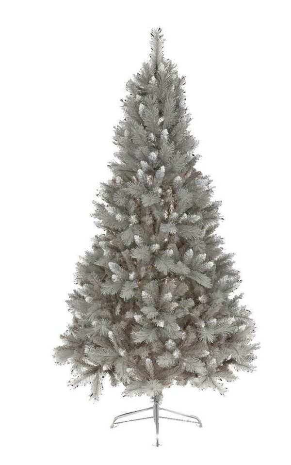 Premier 7ft Deluxe Silver Tipped Fir Artificial Christmas Tree