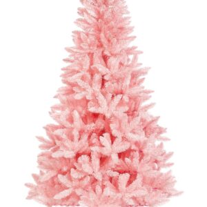 1.8m Rosewood Pine Blush Pink PVC Artificial Christmas Tree Premier Decorations