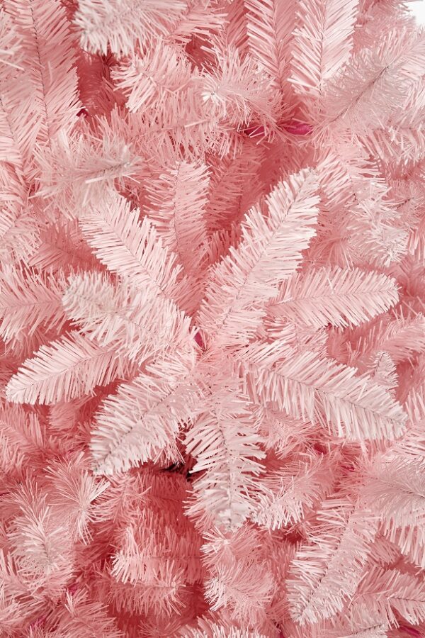 1.8m Rosewood Pine Blush Pink PVC Artificial Christmas Tree Premier Decorations