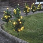 Premier LED Christmas Tree Path Lights - 6 Trees / 15 LED per Tree