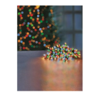 200 Multi Action Battery Operated Multi-Colour LED Christmas Lights + Timer