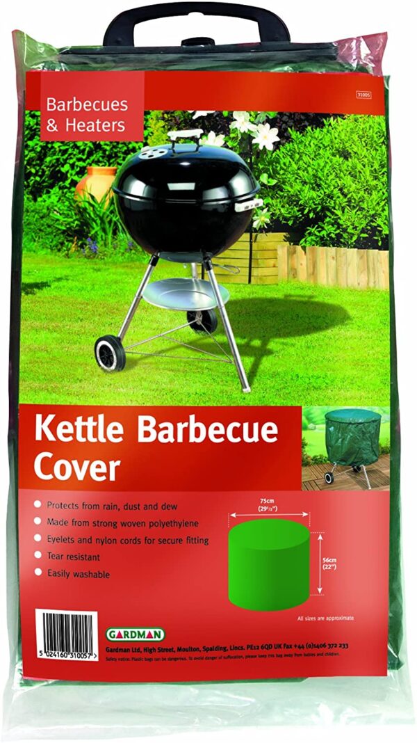Kettle Barbecue Cover 75cm Summer/Winter Protection Gardman 31005