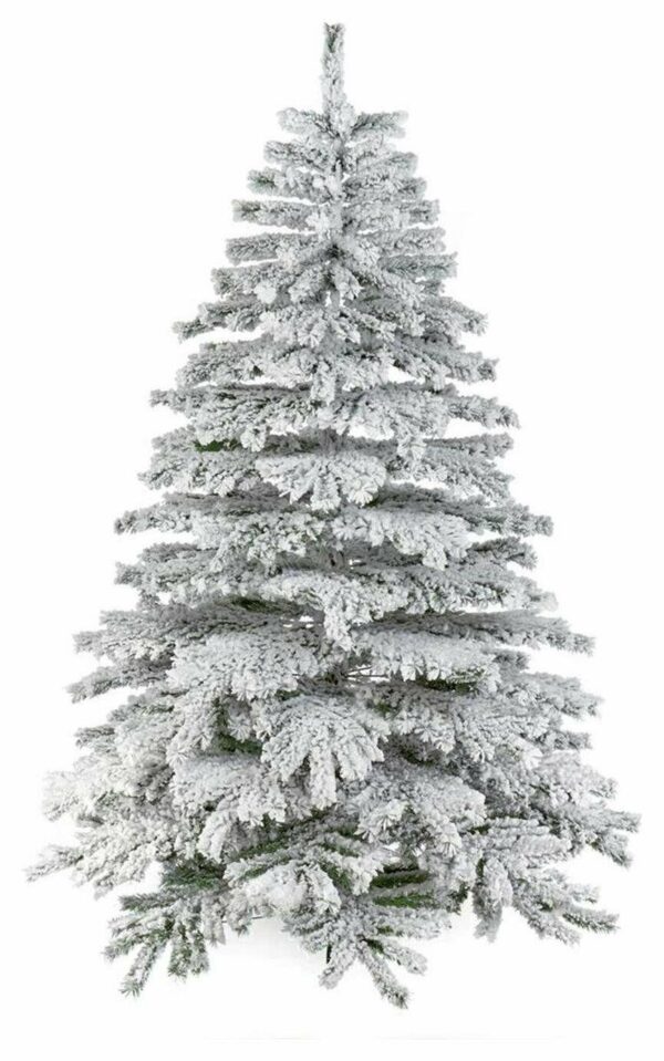 6ft Flocked Mountain Pine Artificial Christmas Tree Premier Decorations