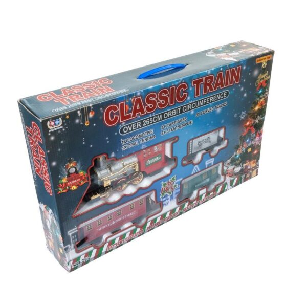 20 Piece Battery-Operated Train Set