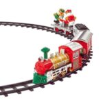 Premier Battery Operated Round the Christmas Tree train track set with Headlight and Sound 23pcs