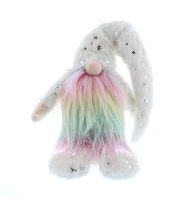Rainbow Beard Sitting Gonk Figure 22cm