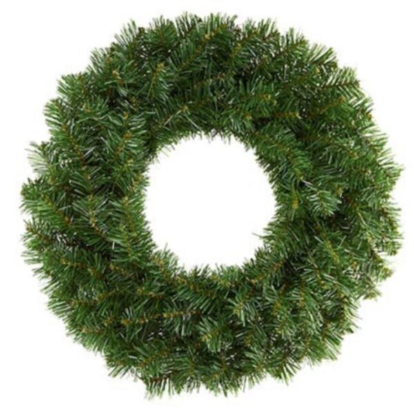 50cm Green Natural Pine Wreath Premier Christmas
