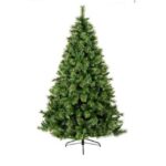 7ft Ridgemere Pine + Bristle/Dew Drops Artificial Christmas Tree