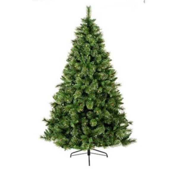 7ft Ridgemere Pine + Bristle/Dew Drops Artificial Christmas Tree