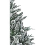 Premier 6ft Slim Lapland Snow Flocked PE Christmas Tree