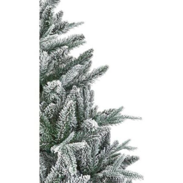 Premier 6ft Slim Lapland Snow Flocked PE Christmas Tree