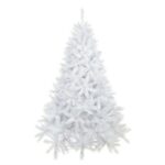 2.1m (7ft) White Spruce / Iridescent Christmas Artificial Tree