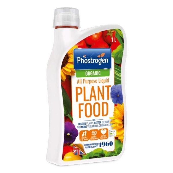 Phostrogen® Organic All Purpose Liquid Plant Food 1ltr