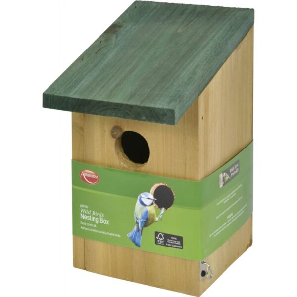 Ambassador Small Birds Nesting Box Wooden ABF90