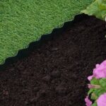 Green Plastic Lawn Edging Rot Proof 10cm x 10m Roll