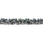 Flocked Woodcote Garland Artificial Christmas Decoration 2.7m