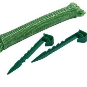 Gardman 25m Garden Line and Pegs Set
