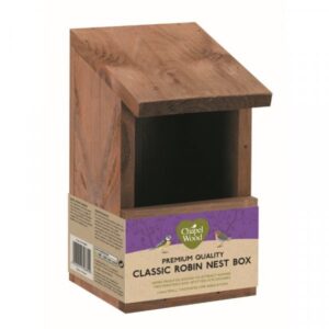 Classic Wooden Robin Nest Box FSC1 Birdcare
