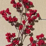 6ft Red Berry Garland Christmas Decoration 12601