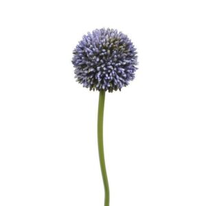 Blue Allium 55cm Artificial Flowers Pack x6 Stems